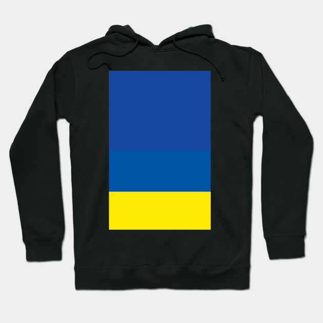 Wimbledon Blue Yellow Tricolour Hoodie by Culture-Factory